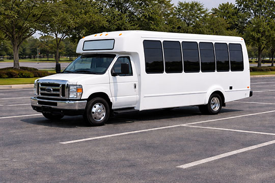 20-passenger minibus available for charter in Topeka, KS