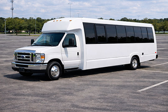 25-passenger minibus available for charter in Topeka, KS